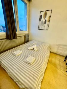 Ένα ή περισσότερα κρεβάτια σε δωμάτιο στο Hyper Centre de Valence - Studio 41