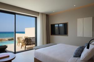 Et tv og/eller underholdning på Oros Luxury Beach Resort