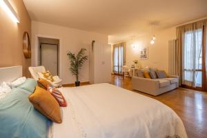 Postel nebo postele na pokoji v ubytování Comforthouse casa moderna