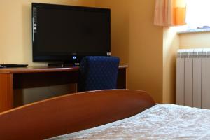 TV a/nebo společenská místnost v ubytování Bed and Breakfast Malovec