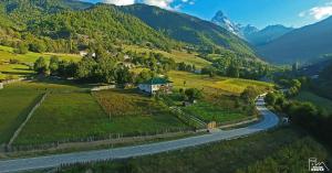 Paesaggio naturale nelle vicinanze dell'affittacamere