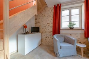 Et tv og/eller underholdning på La Blandynette - rénové et authentique - 3P