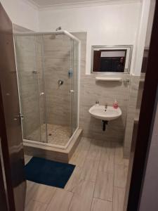 Et badeværelse på Africa Lodges