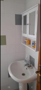 Phòng tắm tại Casa da Tita