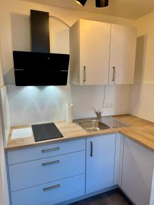 Køkken eller tekøkken på Ahrtal Appartement + 1 billede