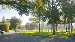 Naturlandskabet i nærheden af villaen