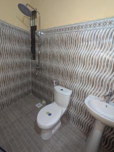 Et badeværelse på Hamza Hostel