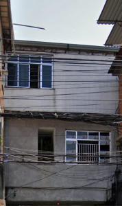 Bygningen som feriehuset ligger i