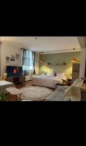 Et opholdsområde på #أستديو إطلالة الرياض