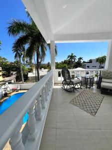 Posezení v ubytování A paradise with an ocean view