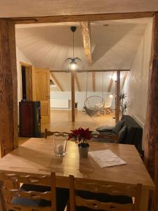 Et opholdsområde på Cesis city apartment