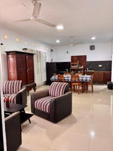 Posezení v ubytování Villa 277