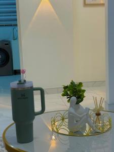 Kaffe- og tefaciliteter på HMT Luxury Holiday Apartment