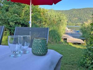 Billede fra billedgalleriet på Ferienhaus mit Sauna direkt am Ossiacher See und an der Gerlitzen Alpe i Bodensdorf + 13 billeder