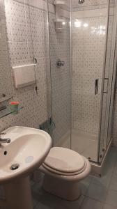 Et badeværelse på Villa Mirasole