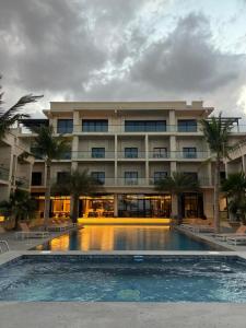 Swimmingpoolen hos eller tæt på Dhabab Bay Resort