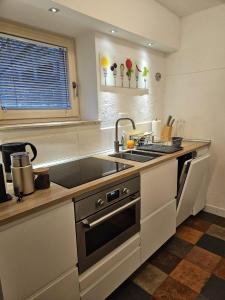 Køkken eller tekøkken på Fast wie zu Hause