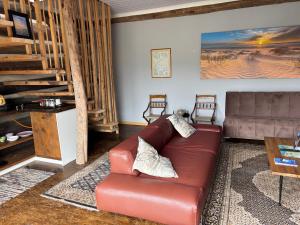 Posezení v ubytování Villa Keys