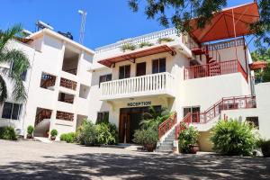 Bygningen som lejligheden ligger i