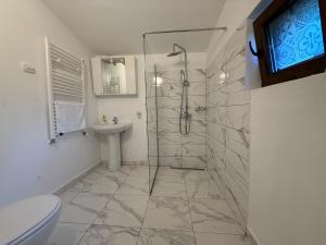 Phòng tắm tại Casa Lupilor Transfăgărășan