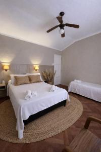 Postel nebo postele na pokoji v ubytování Hotel Ideal