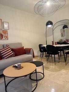 Et opholdsområde på Apartamento Boutique Centro Histórico