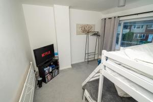 Et tv og/eller underholdning på Heol Yr Eos Family Getaway