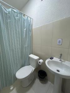 Koupelna v ubytování Villa Marçal