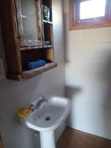 Et badeværelse på Cabaña de descanso A 150 mt del río