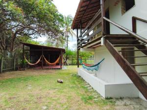 En have udenfor Suite privativa em Casa em Corumbau