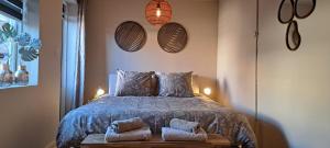 En eller flere senge i et værelse på Cityloft in Breda VP092