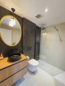 Koupelna v ubytování Apartamento Casa la Rubia Jaca