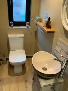 Koupelna v ubytování Carrick Chalets - 1