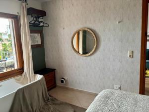 Postel nebo postele na pokoji v ubytování Casa Halcón