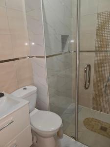 Et badeværelse på Casa Dimaria