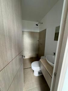 Et badeværelse på Citadela Di Sole - Apartamento