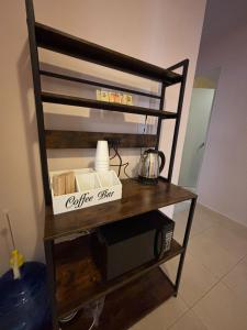 En eller flere senge i et værelse på SF 2 Studio Apartment near USA Consulate