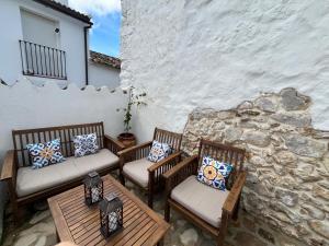 Et opholdsområde på La Casa del Pastor 1890