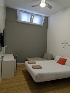 Giường trong phòng chung tại Confort La Cuesta