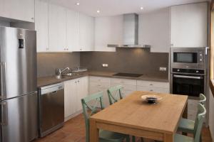 Η κουζίνα ή μικρή κουζίνα στο Sa Lluna