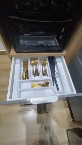 Drinks på Studio moderno no centro de São Lourenço Avenida Principal