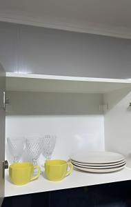 Køkken eller tekøkken på Apto elegante no Catolé 603