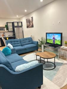 Televisyen dan/atau pusat hiburan di The Cozy Haven