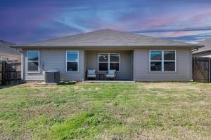 Bygningen som feriehuset ligger i