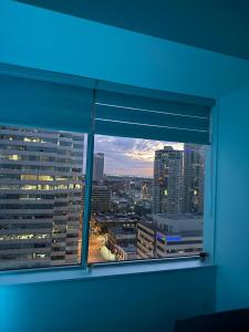 Nespecifikovaný výhled na destinaci Edmonton nebo výhled na město při pohledu z apartmánu