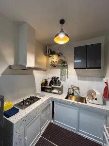 Nhà bếp/bếp nhỏ tại Casa Luisa