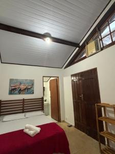 Postel nebo postele na pokoji v ubytování Duas Suítes com piscina + 12 fotografií