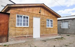 Bygningen som feriehuset ligger i