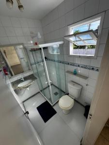 Et badeværelse på Conforto, praticidade e bem-estar