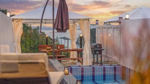 Et opholdsområde på Namhae Palace1470 Pension